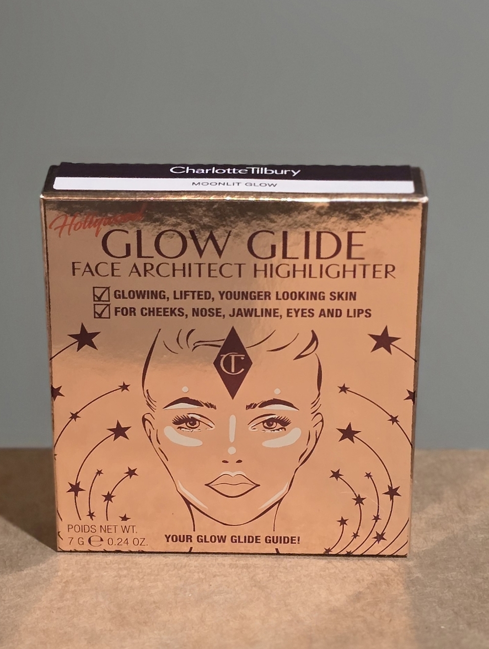 Charlotte Tilbury Glow Glide Face Architect Highlighter - Moonlit Glow